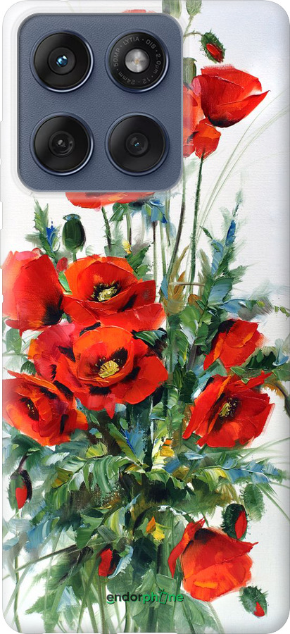 Силиконовый чехол Маки для Motorola Edge 60 Fusion 5G - 523u-4021 изображение 