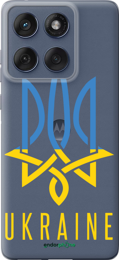 Силиконовый чехол Герб v2 для Motorola Edge 60 Fusion 5G - 5259u-4021 изображение 