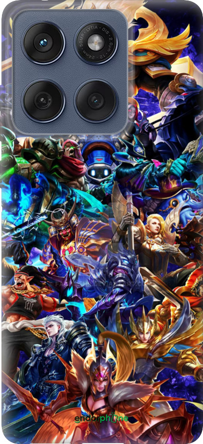 Силиконовый чехол № 5375 для Motorola Edge 60 Fusion 5G - 5375u-4021 изображение 