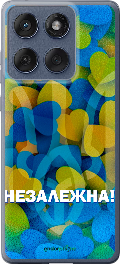 Силиконовый чехол Незалежна для Motorola Edge 60 Fusion 5G - 5447u-4021 изображение 