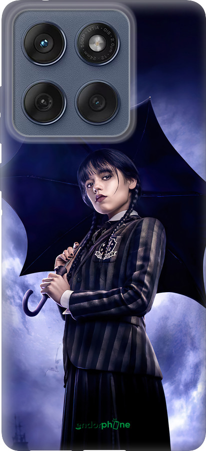 Силиконовый чехол Wednesday v2 для Motorola Edge 60 Fusion 5G - 5516u-4021 изображение 