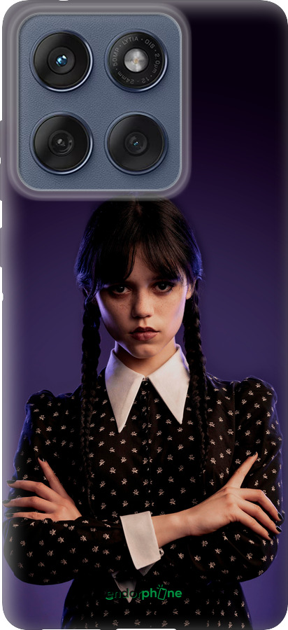 Силиконовый чехол Wednesday v3 для Motorola Edge 60 Fusion 5G - 5517u-4021 изображение 