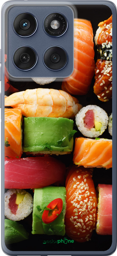 Силиконовый чехол Суши v2 для Motorola Edge 60 Fusion 5G - 5539u-4021 изображение 