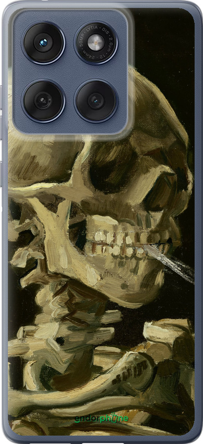 Силіконовий чехол Вінсент Ван Гог. Череп для Motorola Edge 60 Fusion 5G - 5544u-4021 изображение 