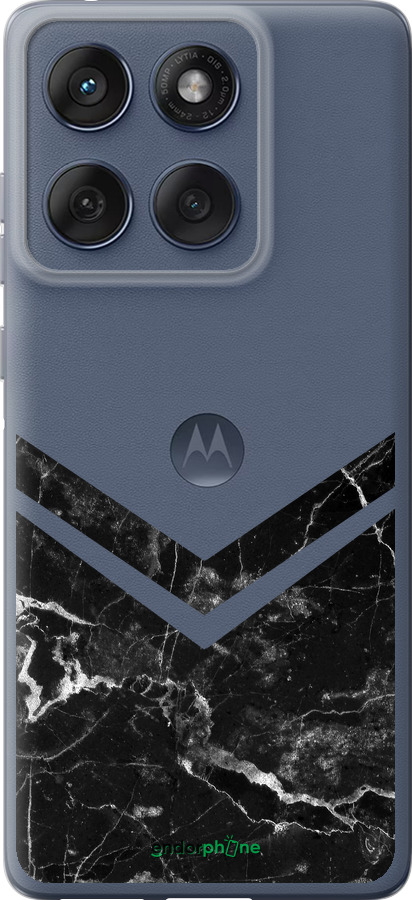 Силіконовий чехол Мармуровий шеврон для Motorola Edge 60 Fusion 5G - 5570u-4021 изображение 