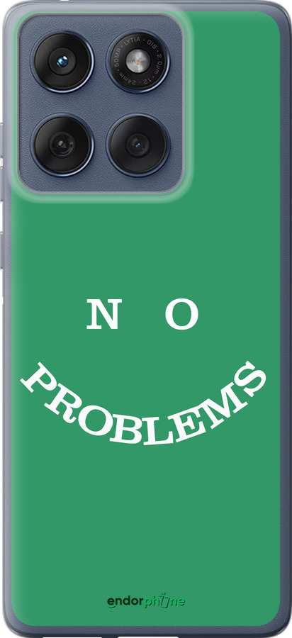 Силиконовый чехол No Problems для Motorola Edge 60 Fusion 5G - 5573u-4021 изображение 