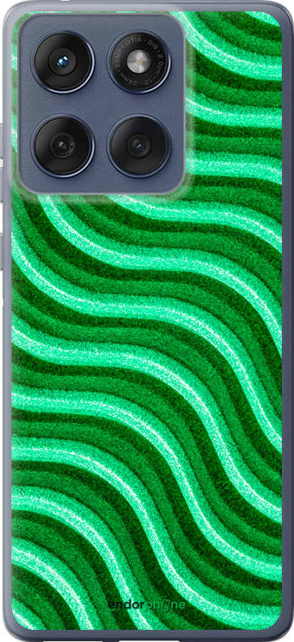 Силиконовый чехол Волнистые линии для Motorola Edge 60 Fusion 5G - 5578u-4021 изображение 