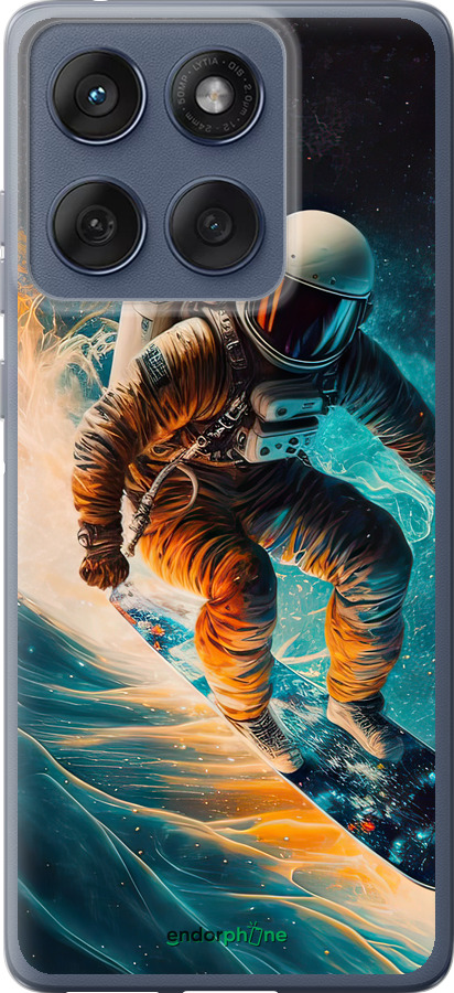 Силіконовий чехол Сноубордист для Motorola Edge 60 Fusion 5G - 5604u-4021 изображение 