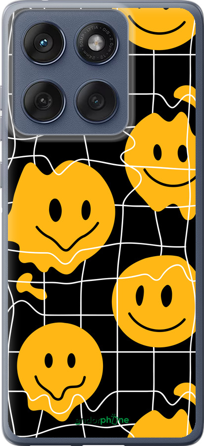 Силіконовий чехол Смайли v3 для Motorola Edge 60 Fusion 5G - 5623u-4021 изображение 