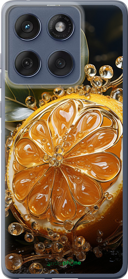 Силиконовый чехол Лимон для Motorola Edge 60 Fusion 5G - 5647u-4021 изображение 