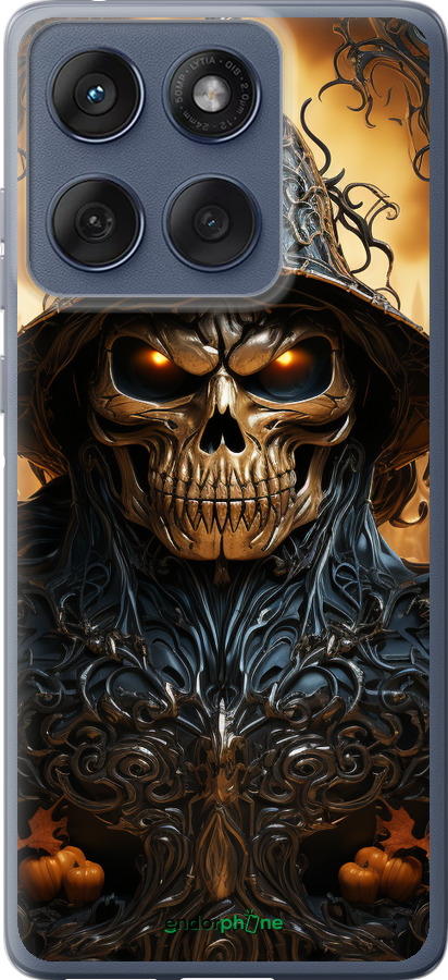 Силиконовый чехол Череп 2 для Motorola Edge 60 Fusion 5G - 5652u-4021 изображение 