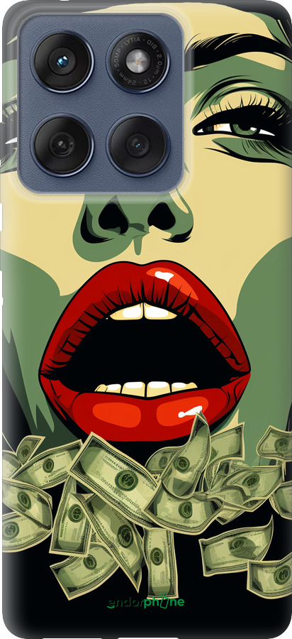 Силиконовый чехол Big money 2 для Motorola Edge 60 Fusion 5G - 5668u-4021 изображение 