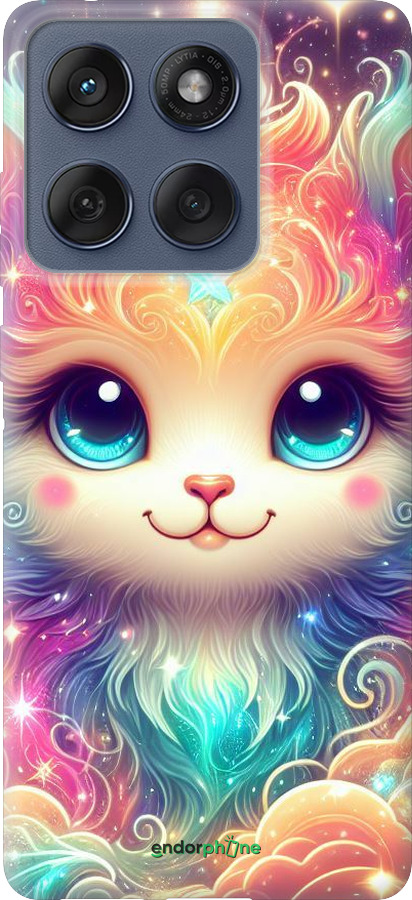 Силіконовий чехол Казкове кошеня для Motorola Edge 60 Fusion 5G - 5813u-4021 изображение 