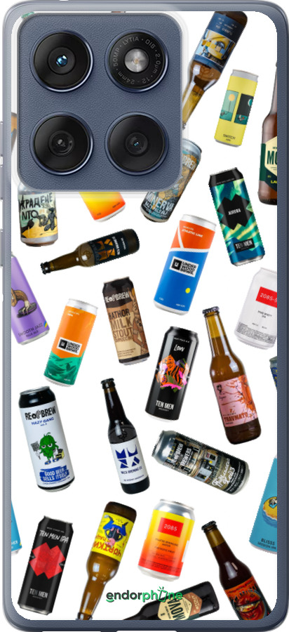 Силиконовый чехол Броварни UA для Motorola Edge 60 Fusion 5G - 5877u-4021 изображение 