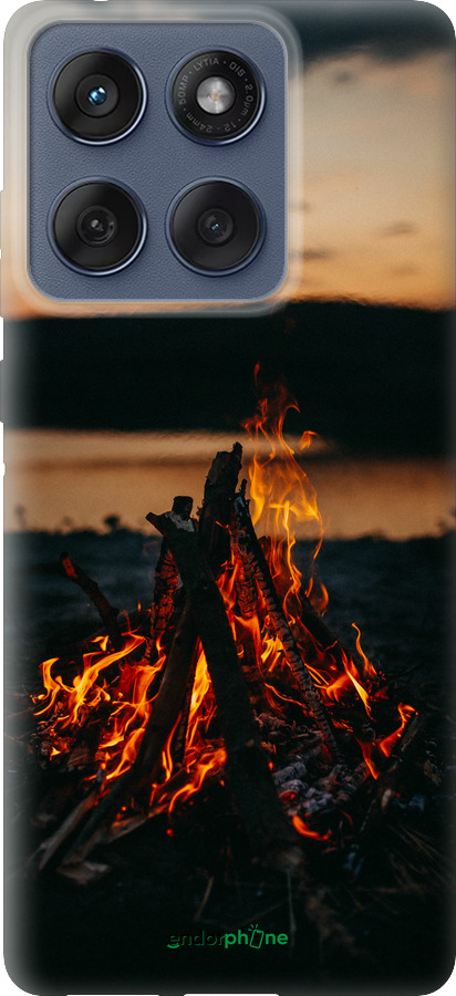 Силиконовый чехол Огонь для Motorola Edge 60 Fusion 5G - 6021u-4021 изображение 