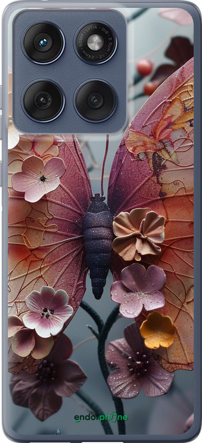 Силіконовий чехол Fairy Butterfly для Motorola Edge 60 Fusion 5G - 6048u-4021 изображение 