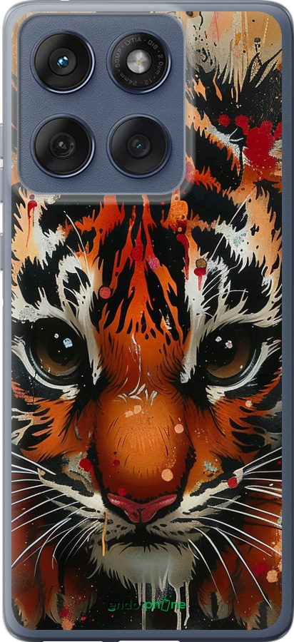 Силиконовый чехол Mini tiger для Motorola Edge 60 Fusion 5G - 6052u-4021 изображение 