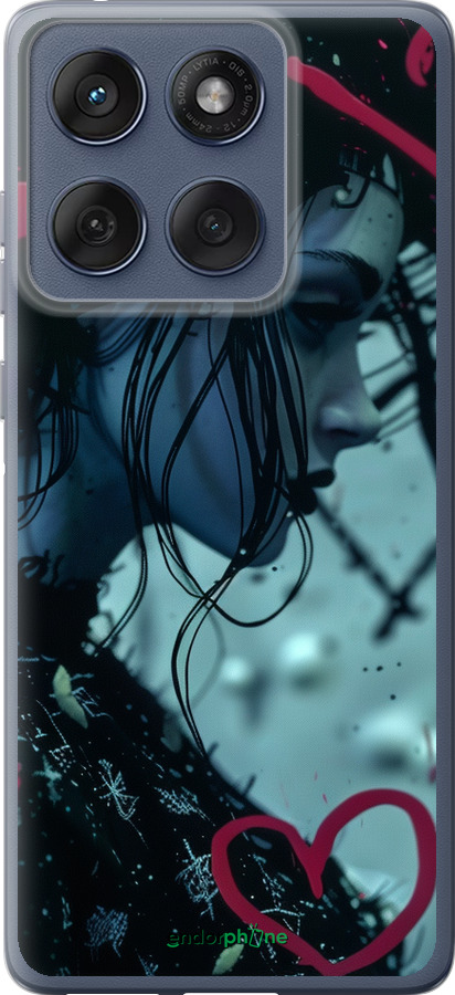 Силиконовый чехол XO Love v2 для Motorola Edge 60 Fusion 5G - 6057u-4021 изображение 