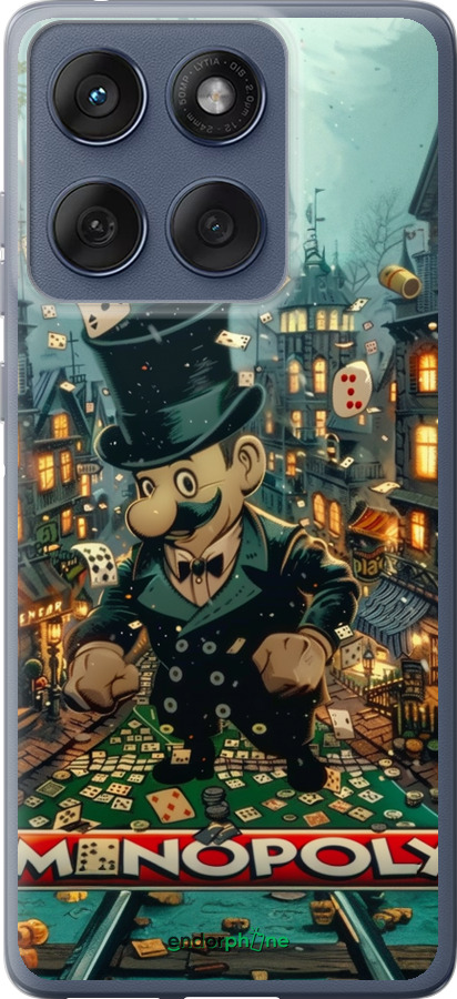 Силіконовий чехол Казковий Monopoly для Motorola Edge 60 Fusion 5G - 6086u-4021 изображение 
