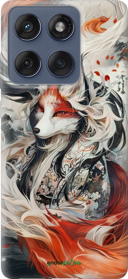 Силиконовый чехол Дух кицунэ' для Motorola Edge 60 Fusion 5G - 6107u-4021 изображение 