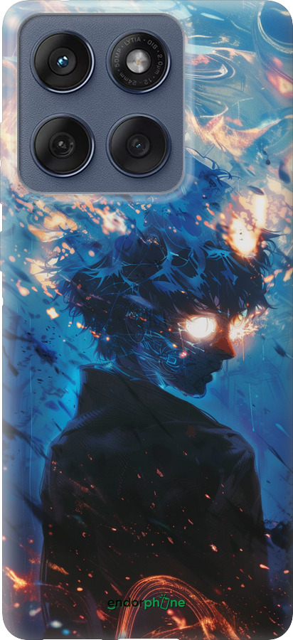 Силиконовый чехол Сатору Годжо для Motorola Edge 60 Fusion 5G - 6129u-4021 изображение 