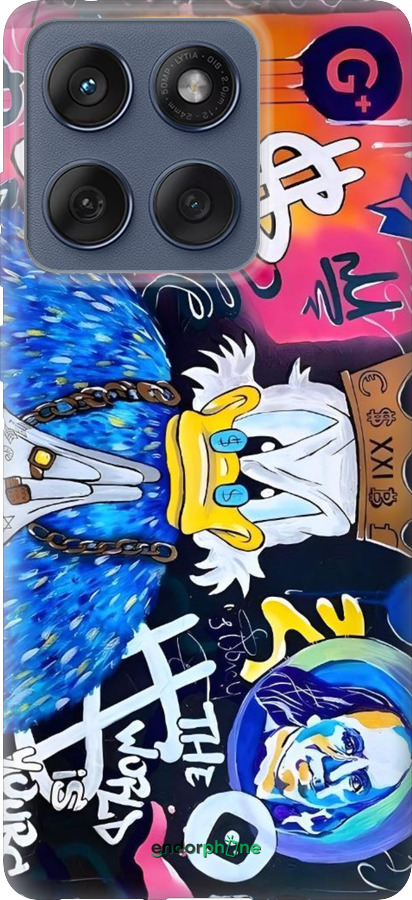 Силиконовый чехол Скрудж 2 для Motorola Edge 60 Fusion 5G - 6285u-4021 изображение 