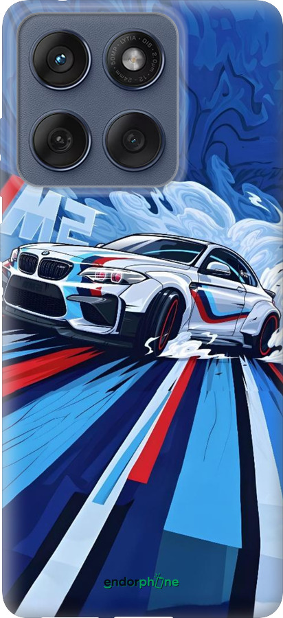 Силіконовий чехол БМВ для Motorola Edge 60 Fusion 5G - 6292u-4021 изображение 