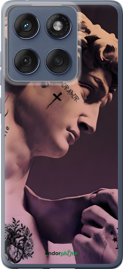 Силіконовий чехол Давид для Motorola Edge 60 Fusion 5G - 6302u-4021 изображение 