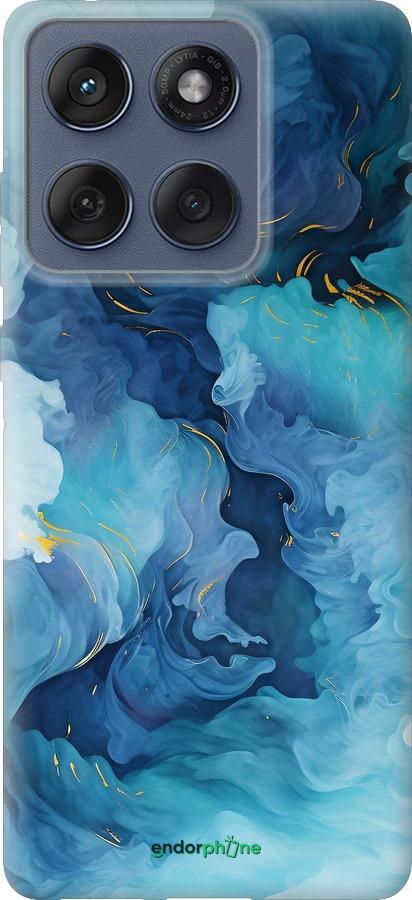 Силиконовый чехол Акварель для Motorola Edge 60 Fusion 5G - 6320u-4021 изображение 