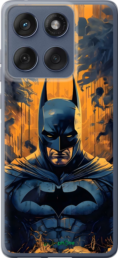 Силиконовый чехол Бэтмен для Motorola Edge 60 Fusion 5G - 6335u-4021 изображение 
