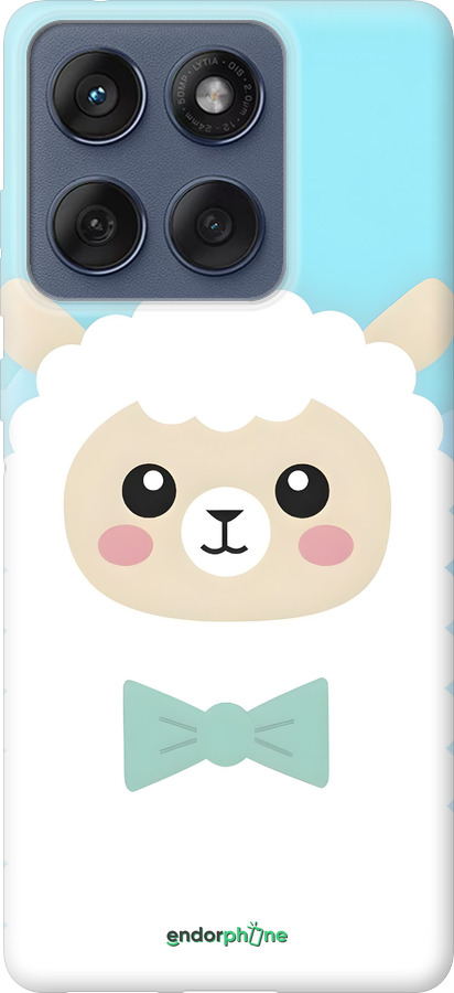 Силіконовий чехол Милий баранчик для Motorola Edge 60 Fusion 5G - 6355u-4021 изображение 