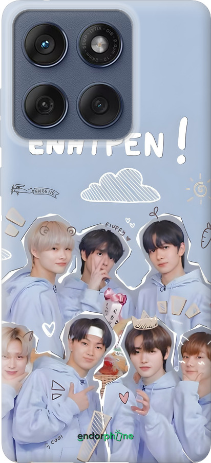 Силіконовий чехол Енхайпен для Motorola Edge 60 Fusion 5G - 6362u-4021 изображение 