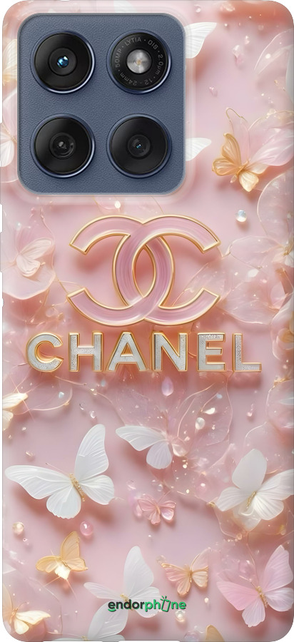 Силіконовий чехол Шанель для Motorola Edge 60 Fusion 5G - 6366u-4021 изображение 