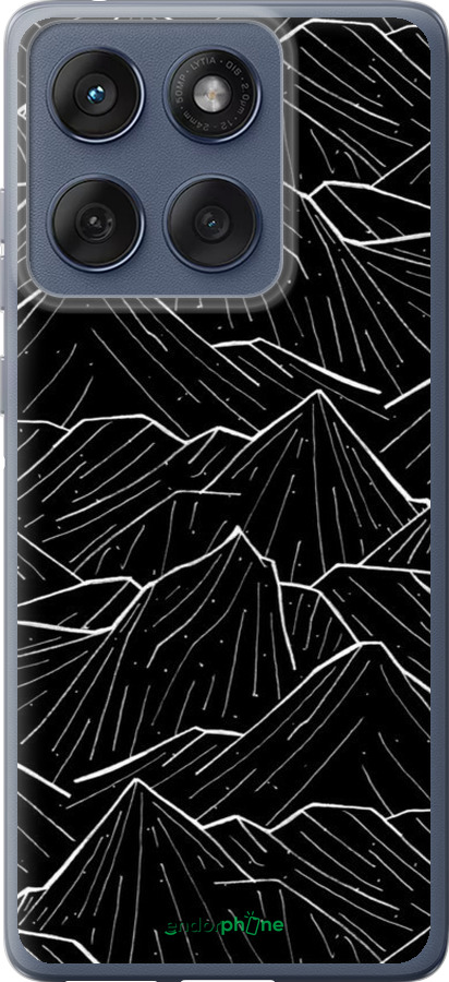 Силіконовий чехол Із зображенням Темних гір для Motorola Edge 60 Fusion 5G - 6489u-4021 изображение 