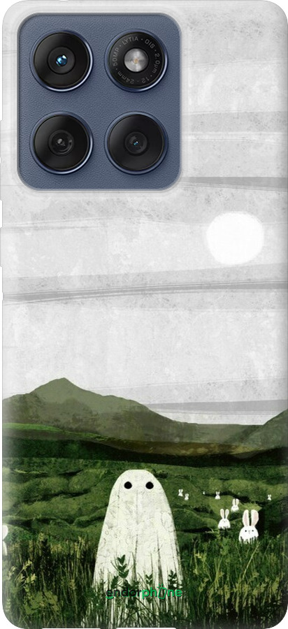 Силиконовый чехол Привидение для Motorola Edge 60 Fusion 5G - 6492u-4021 изображение 