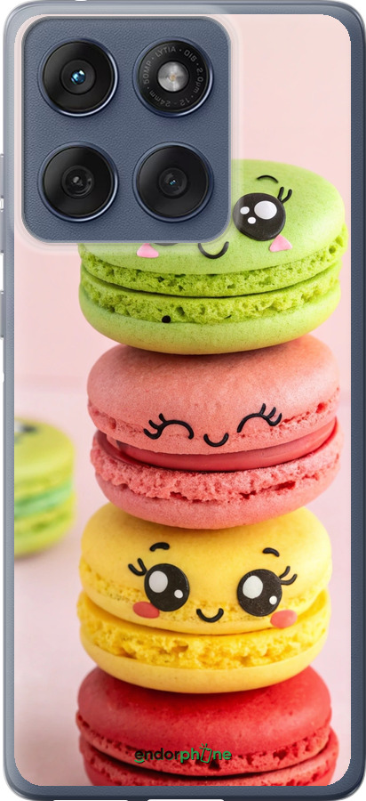 Силиконовый чехол Печенье для Motorola Edge 60 Fusion 5G - 6693u-4021 изображение 