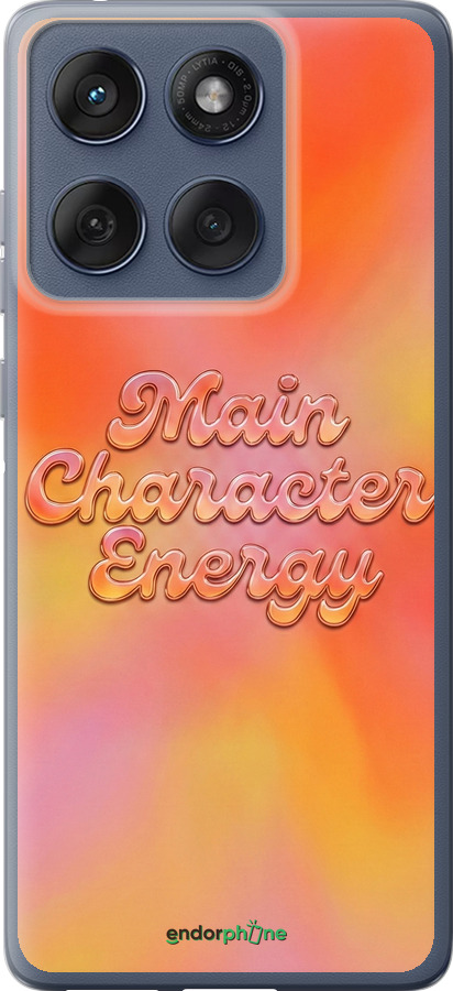 Силиконовый чехол Aura Gradient Main Character Energy Aesthetic Y2K для Motorola Edge 60 Fusion 5G - 6783u-4021 изображение 