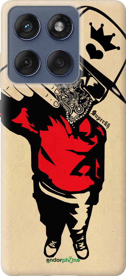 Силиконовый чехол Swag. Super для Motorola Edge 60 Fusion 5G - 808u-4021 изображение 