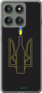 Силиконовый чехол Коктейль Молотова для Motorola Edge 60 Pro 5G - 1044u-4020 изображение 