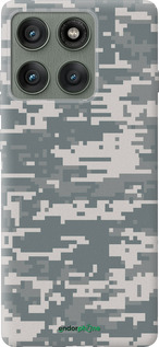 Силиконовый чехол Камуфляж для Motorola Edge 60 Pro 5G - 1085u-4020 изображение 