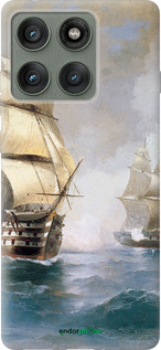 Силиконовый чехол Айвазовский. Корабли для Motorola Edge 60 Pro 5G - 160u-4020 изображение 