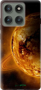 Силиконовый чехол Жёлтый Сатурн для Motorola Edge 60 Pro 5G - 170u-4020 изображение 