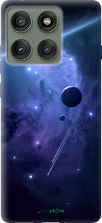 Силиконовый чехол Планеты в синем космосе для Motorola Edge 60 Pro 5G - 171u-4020 изображение 