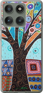 Силиконовый чехол Арт-дерево для Motorola Edge 60 Pro 5G - 4008u-4020 изображение 