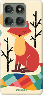 Силіконовий чехол Rainbow fox для Motorola Edge 60 Pro 5G - 4010u-4020 изображение 