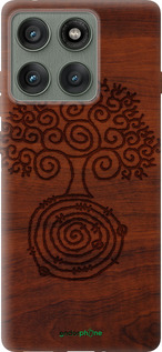 Силиконовый чехол Узор дерева для Motorola Edge 60 Pro 5G - 4119u-4020 изображение 
