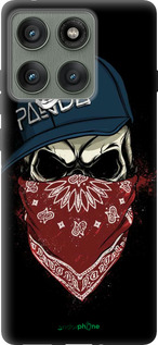 Силиконовый чехол Череп в кепке для Motorola Edge 60 Pro 5G - 4127u-4020 изображение 