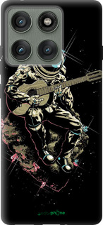 Силиконовый чехол Космонавт с гиратой для Motorola Edge 60 Pro 5G - 4138u-4020 изображение 