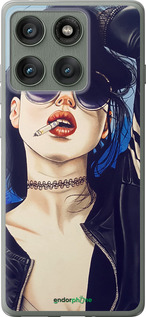 Силіконовий чехол Дівчина на стилі для Motorola Edge 60 Pro 5G - 4151u-4020 изображение 