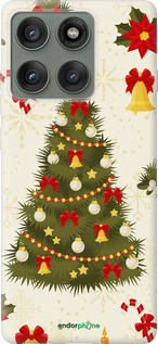 Силиконовый чехол Новогодняя елка для Motorola Edge 60 Pro 5G - 4198u-4020 изображение 